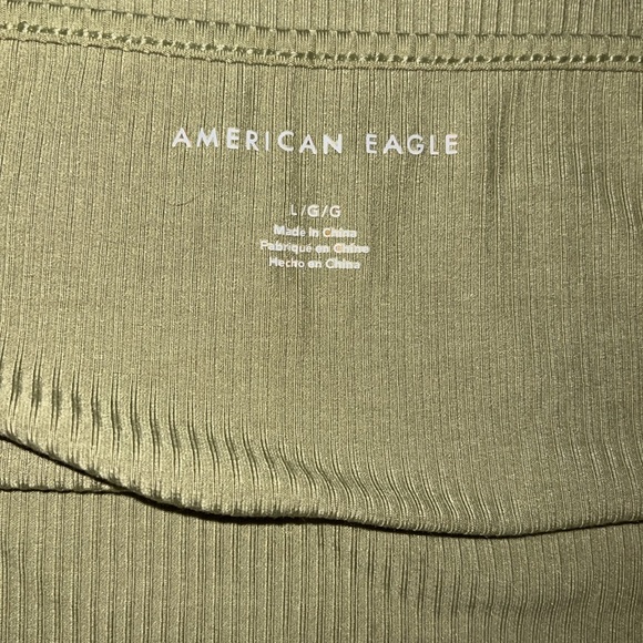 NEVER WORN AMERICAN EAGLE GREEN HALTER TOP - Picture 4 of 4